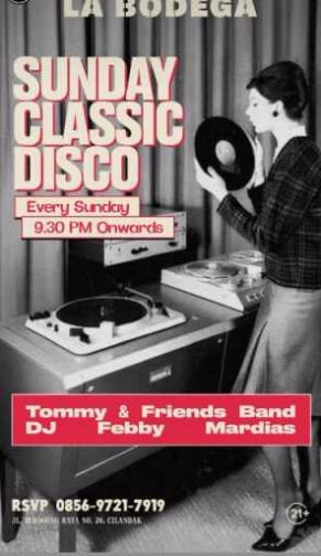 JAYAPUB MENTENG JAKARTA - SUNDAY CLASSIC DISCO