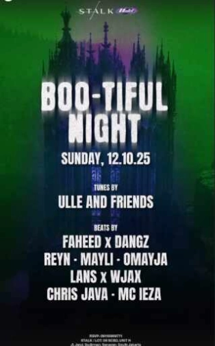 STALK SCBD JAKARTA - BOO-TIFUL NIGHT