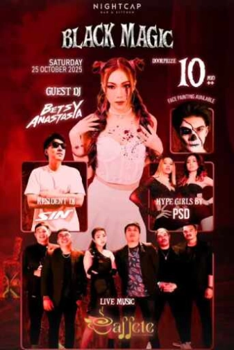 NIGHT CAP PURI JAKARTA - BLACK MAGIC