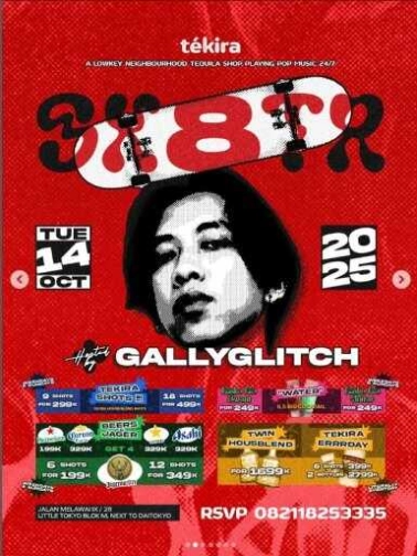 TEKIRA BLOK M JAKARTA - SX8TR