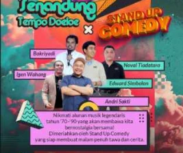 THE ZOETROPE SKY LOUNGE JAKARTA - SENANDUNG TEMPO DOELOE X STAND UP COMEDY