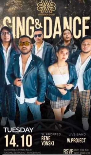 WOODEN BAR RESTO GADING SERPONG - SING & DANCE