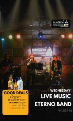 DUNGEON POOL LOUNGE KEMANG JAKARTA - WEDNESDAY