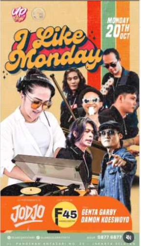 GLAMZ ANTASARI JAKARTA - I LIKE MONDAY