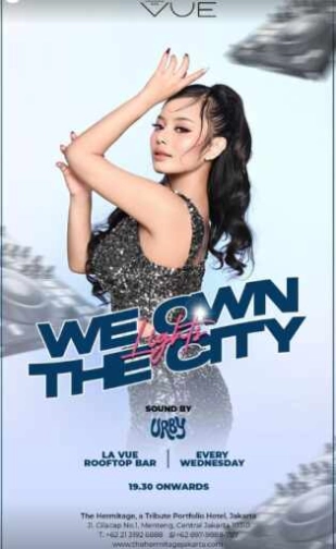 LA VUE ROOPTOP BAR JAKARTA - WE OWN LIGHT THE CITY