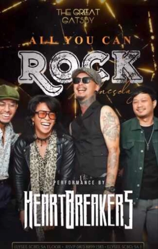 THE GREAT GATSBY SCBD JAKARTA - ALL YOU CAN ROCK