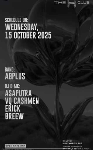 THE H CLUB SCBD JAKARTA - WEDNESDAY