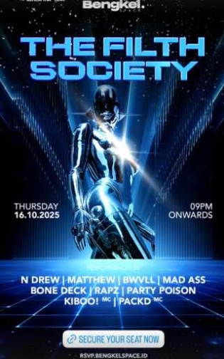 BENGKEL SCBD JAKARTA - THE FILTH SOCIETY