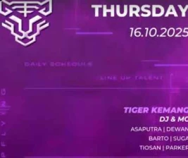 GOLDEN TIGER KEMANG JAKARTA  THURSDAY