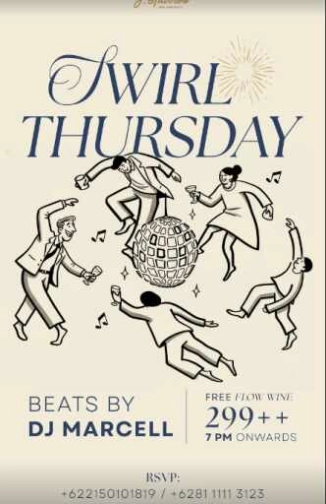 J SPARROW KUNINGAN JAKARTA - SWIRL THURSDAY