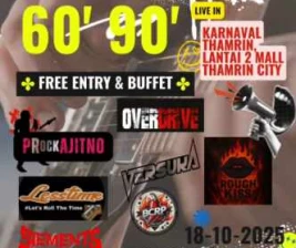 KARNAVAL THAMRIN MENTENG JAKARTA  CLASSIC ROCK