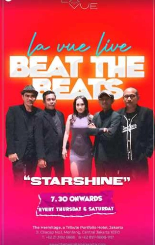LA VUE ROOFTOP BAR MENTENG JAKARTA - BEAT THE BEATS