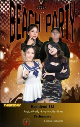 SEVEN CLUB MANGGA DUA JAKARTA - BEACH PARTY
