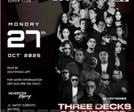 W SUPER CLUB TEBET JAKARTA  THREE DECKS CONNECTED