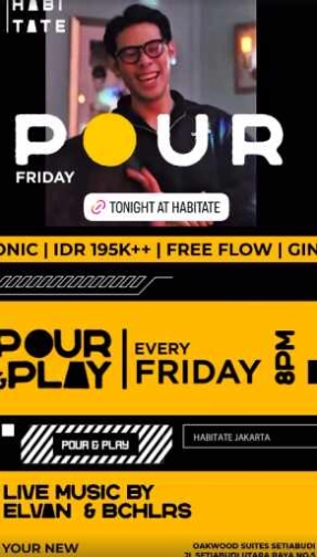 HABITATE JAKARTA - POUR & PLAY