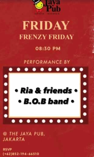 THE JAYAPUB JAKARTA - FRENZY FRIDAY