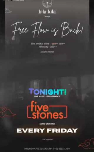 KILA-KILA JAKARTA - FREE FLOW IS BACK