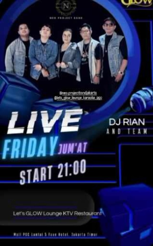 LETS GLOW (PGC) KTV LOUNGE BAR - FRIDAY