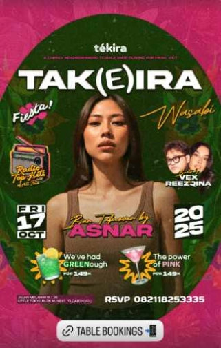 TEKIRA BLOK M JAKARTA - TAK(E)IRA