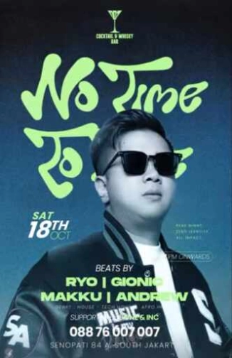 007 COCKTAIL & WHISKY BAR SENOPATI JAKARTA - NO TIME TO DIE