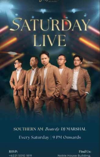 J SPARROW KUNINGAN JAKARTA - SATURDAY LIVE