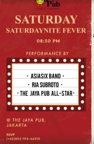 JAYA PUB MENTENG JAKARTA - SATURDAY NATIVE