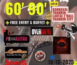 KARNAVAL THAMRIN JAKARTA  CLASSIC ROCK