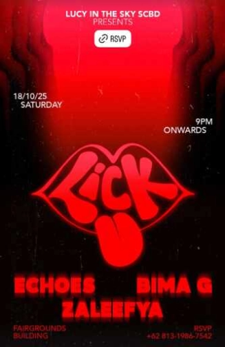 LUCY IN THE SKY SCBD JAKARTA - SATURDAY