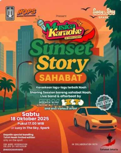 LUCY IN THESKY SPARK JAKARTA - SUNSET STORY