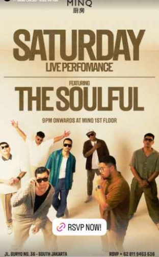 MINQ JAKARTA - SATURDAY LIVE PERFORMANCE 