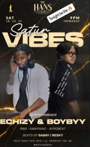 MR HANS BAR - SATUR VIBES