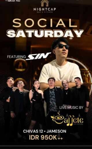 NIGHT CAP JAKARTA - SOCIAL SATURDAY