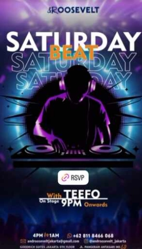ROOSEVELT JAKARTA - SATURDAY BEAT