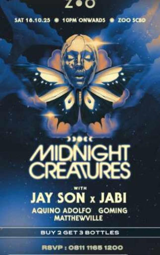 ZOO SCBD JAKARTA - MIDNIGHT CREATURES