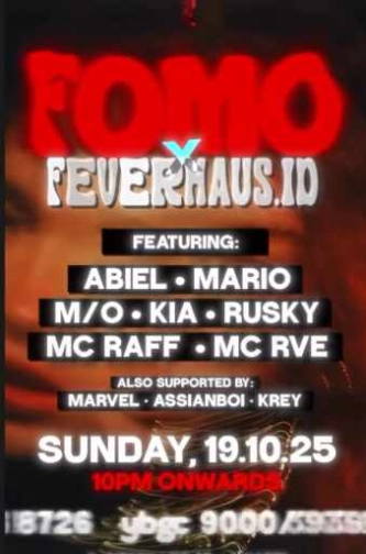 DELULU JAKARTA - FOMO X FEVERHAUS.ID