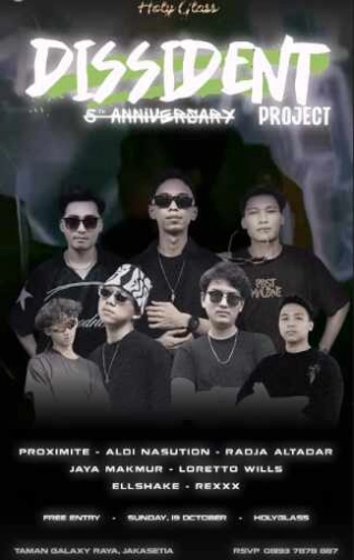 HOLY GLASS BEKASI - DISSIDENT 5TH ANNIVERSARY PROJECT