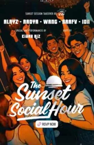 IZZY SOCIAL CLUB GUNAWARMAN JAKARTA - THE SUNSET SOCIAL HOUR