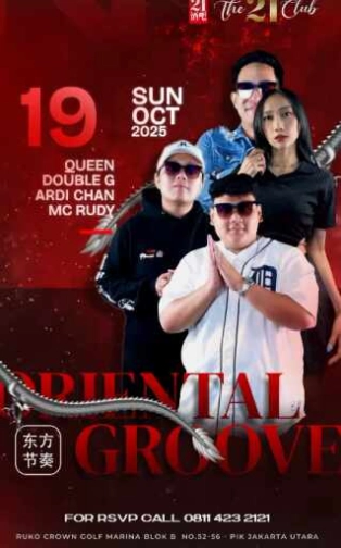 THE 21 CLUB JAKARTA - ORIENTAL GROOVE