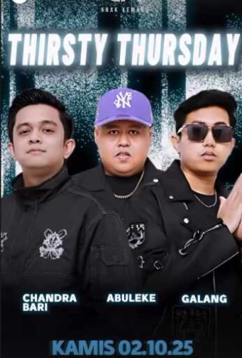 ANAK KEMANG CAFE JAKARTA - THIRSTY THURSDAY