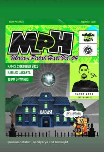 BABLAS KEMANG JAKARTA - MALAM PATAH HATI VOL4