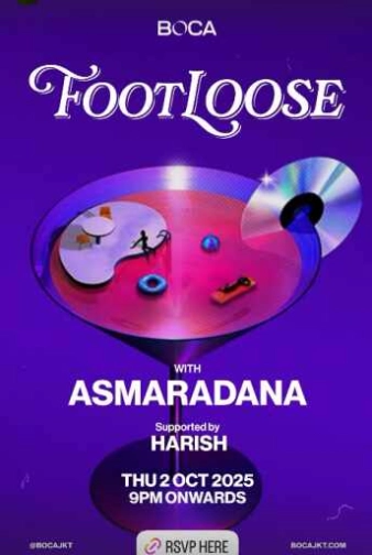 BOCA SETIABUDI JAKARTA - FOOTLOOSE