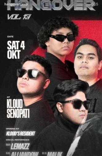KLOUD SKY DINING & LOUNGE SENOPATI JAKARTA - HANGOVER