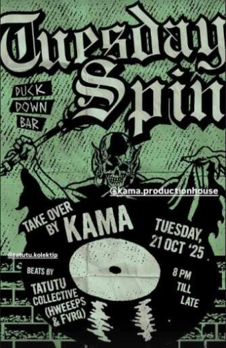 DUCK DOWN JAKARTA - TUESDAY SPIN