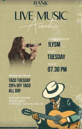 THE BANK JAKARTA - TUESDAY