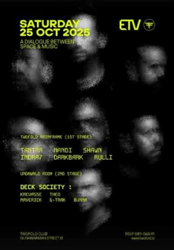 TWO FOLD GUNAWARMAN JAKARTA - SATURDAY