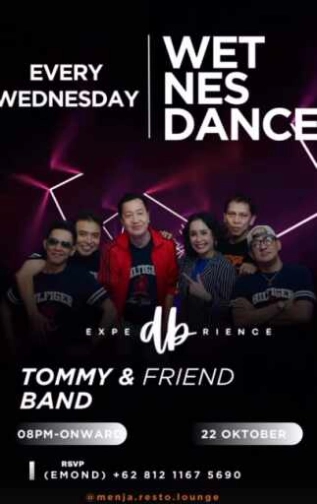 MENJA RESTO & LOUNGE JAKARTA - WET NES DANCE