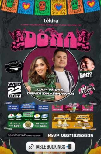 TEKIRA BLOK M JAKARTA - DONA