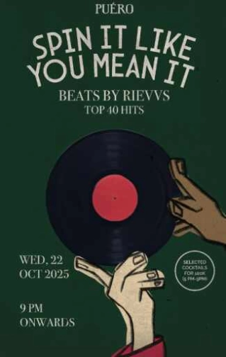 PUERO JAKARTA - SPIN IT LIKE YOU MEAN IT