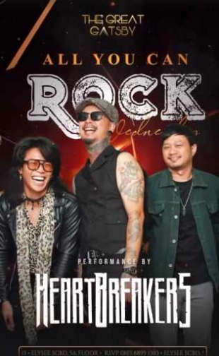 THE GREAT GATSBY JAKARTA - ALL YOU CAN ROCK