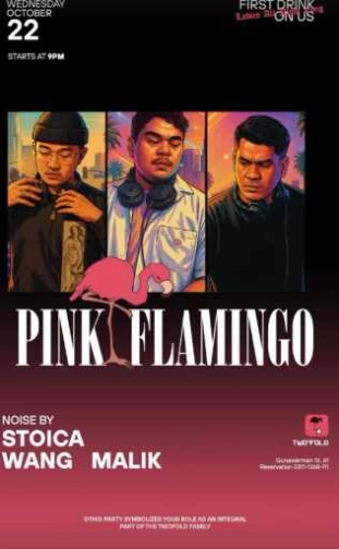 TWO FOLD JAKARTA - PINK FLAMINGO